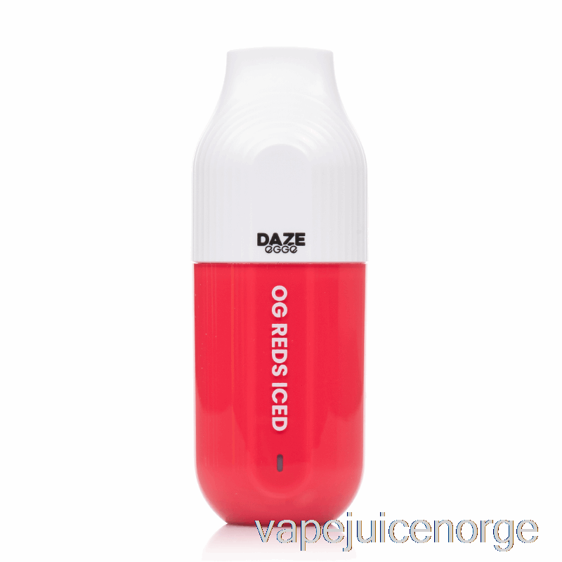 Vape Uten Nikotin 7 Daze Egge 3000 Disponibel Og Reds Iced